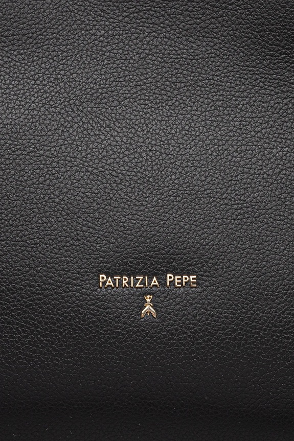 Patrizia Pepe geantă de piele negru 8B0236.L001