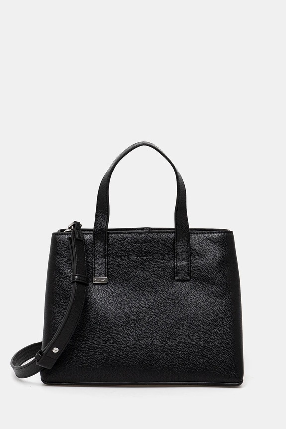 Kabelka Calvin Klein hladký černá K60K612781