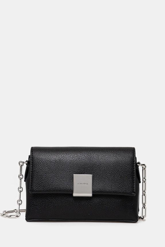 Kabelka Calvin Klein jednofarebný čierna K60K612785
