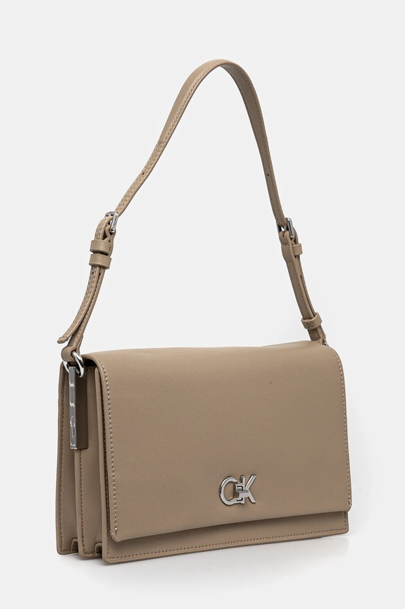 Calvin Klein torebka beżowy K60K612807