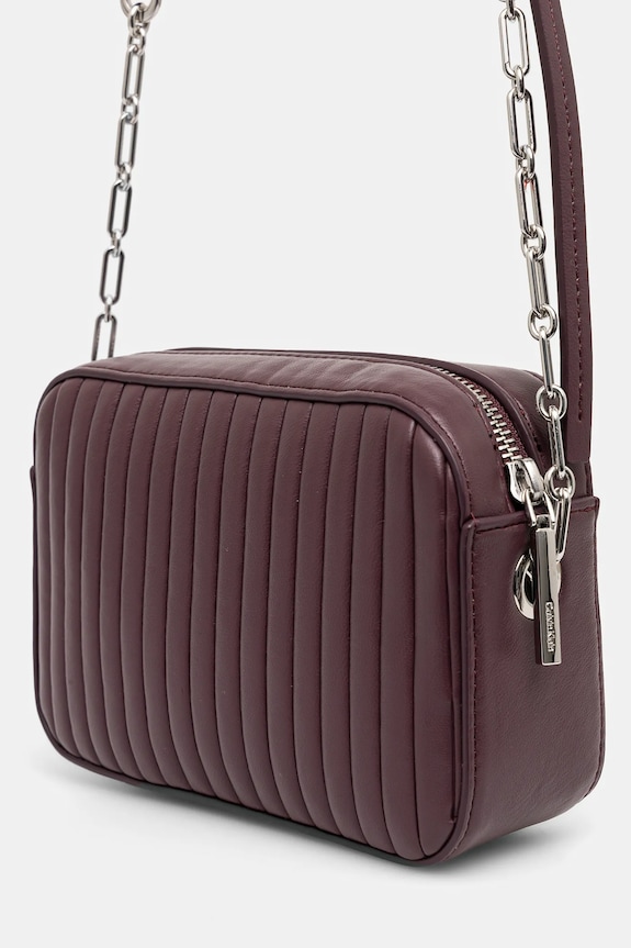 Doplňky Kabelka Calvin Klein K60K613078 burgundské