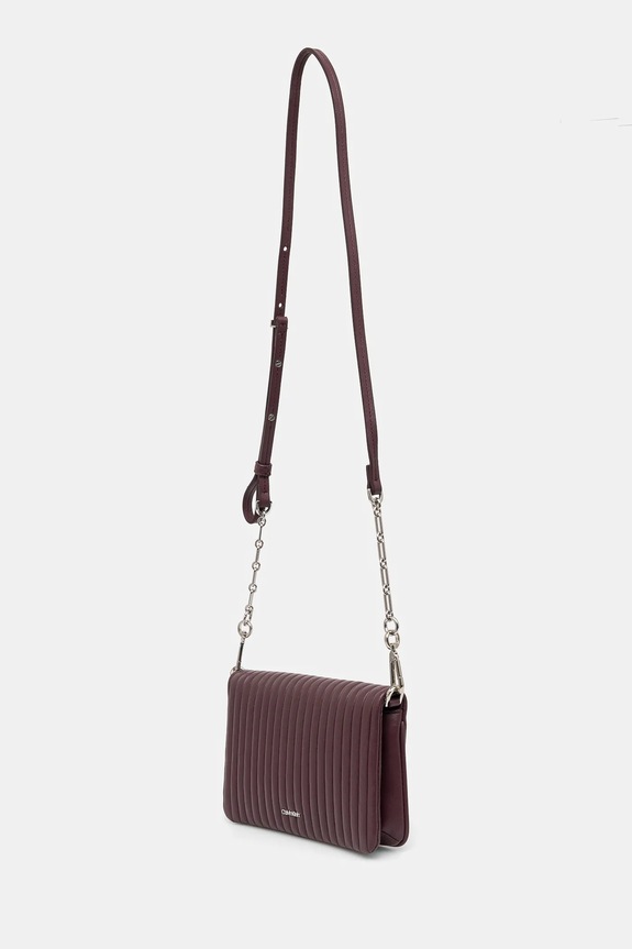 Calvin Klein torebka K60K613079 bordowy SS25