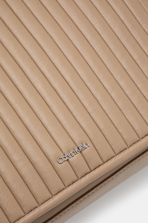 Kabelka Calvin Klein béžová K60K613080