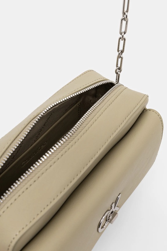 Calvin Klein torebka K60K613089 beżowy