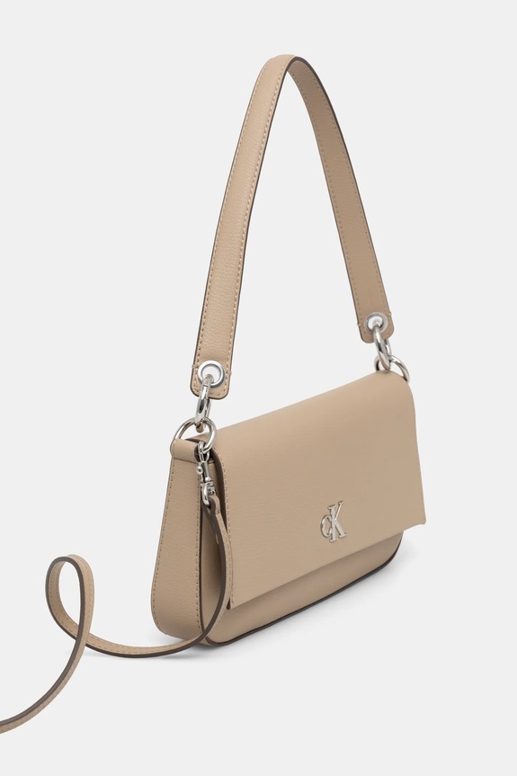 Kabelka Calvin Klein Jeans K60K613048 béžová SS25