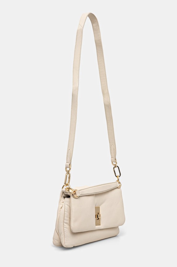 Tommy Hilfiger bőr táska AW0AW16885 bézs SS25