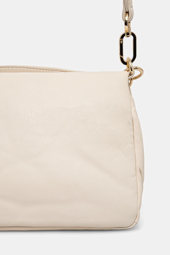 Kiegészítők Tommy Hilfiger bőr táska AW0AW16885 bézs