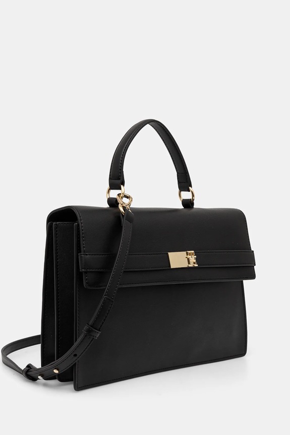 Tommy Hilfiger torebka AW0AW16895 czarny SS25