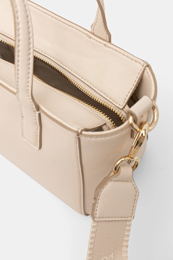 Kabelka Tommy Hilfiger béžová AW0AW16907