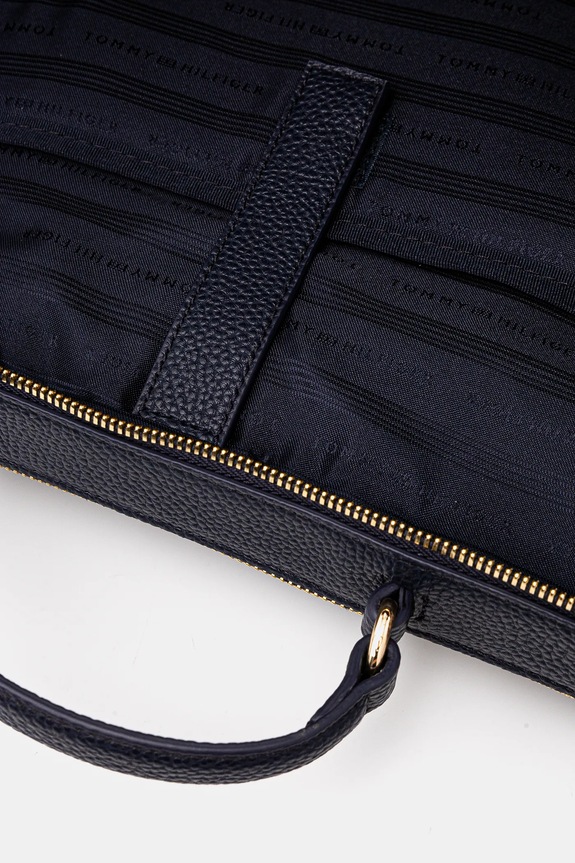 Tommy Hilfiger torba na laptopa AW0AW16872 granatowy