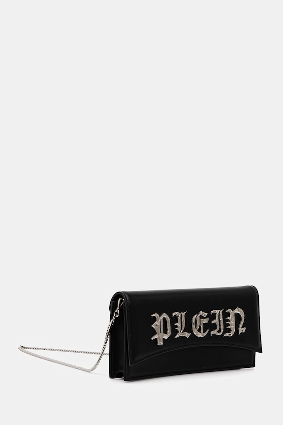 Philipp Plein pochette di pelle SAEA.WBA2020.PLE075N nero SS25