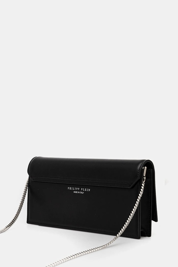 Accessori Philipp Plein pochette di pelle SAEA.WBA2020.PLE075N nero