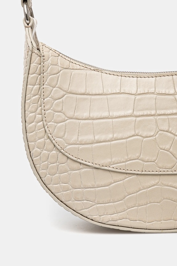 Accessori Philipp Plein borsa a mano in pelle SAEA.WBA2064.PLE010N beige