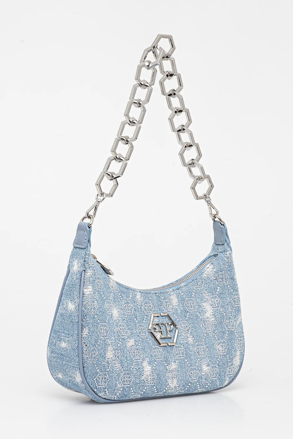 Philipp Plein torebka SAEA.WBA2083.PDE004N niebieski SS25