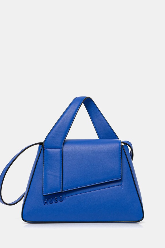 HUGO Blue geantă Lylah Top Handle uni albastru 50535827