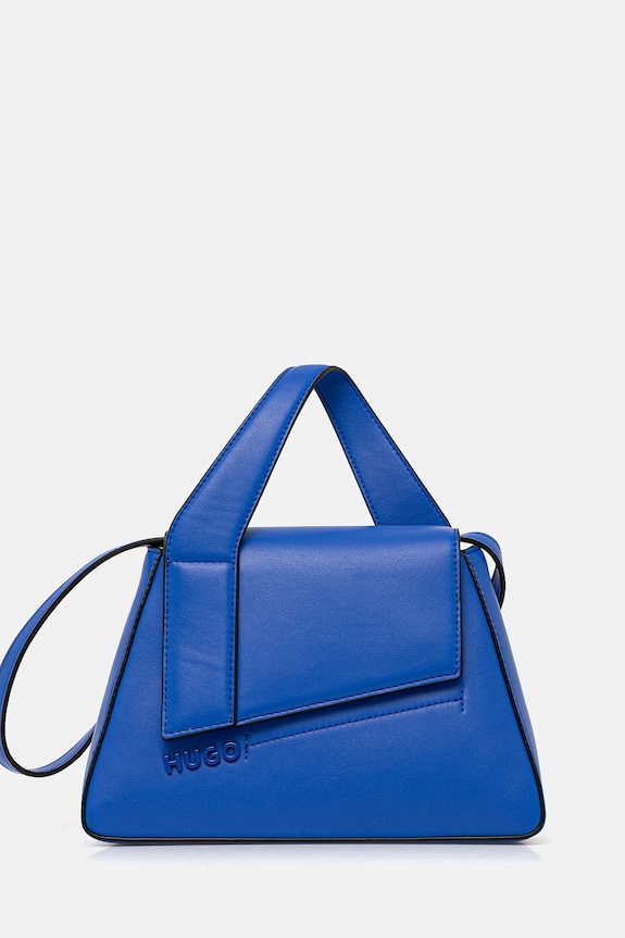 HUGO Blue geantă Lylah Top Handle uni albastru 50535827