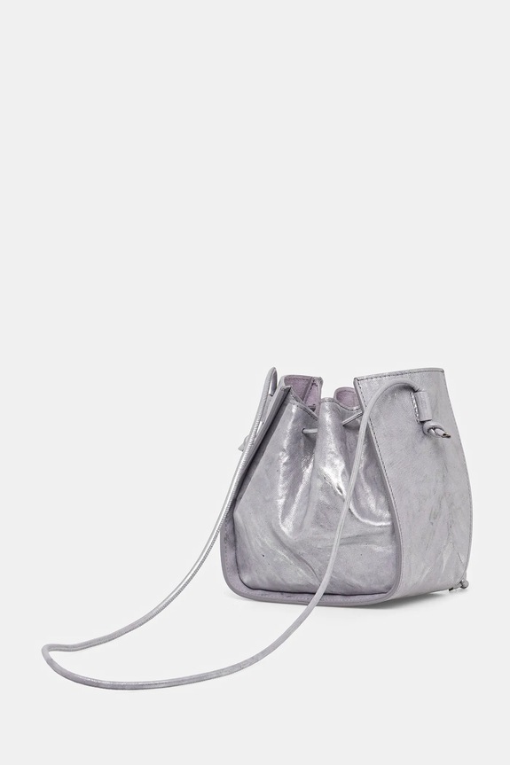 Akcesoria Forte Forte torebka skórzana 13669.my.bag fioletowy
