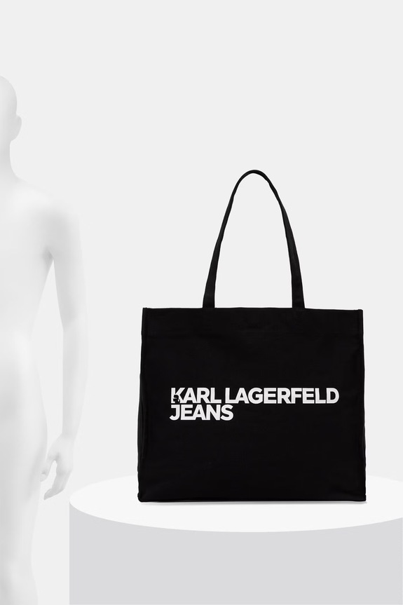 Karl Lagerfeld Jeans geantă din bumbac A1W50002