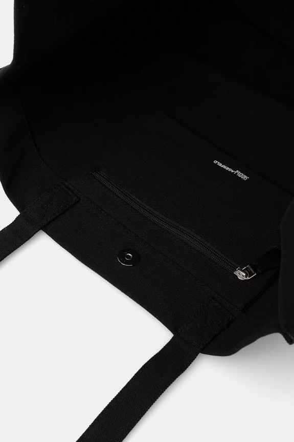 Karl Lagerfeld Jeans geantă din bumbac A1W50002 negru