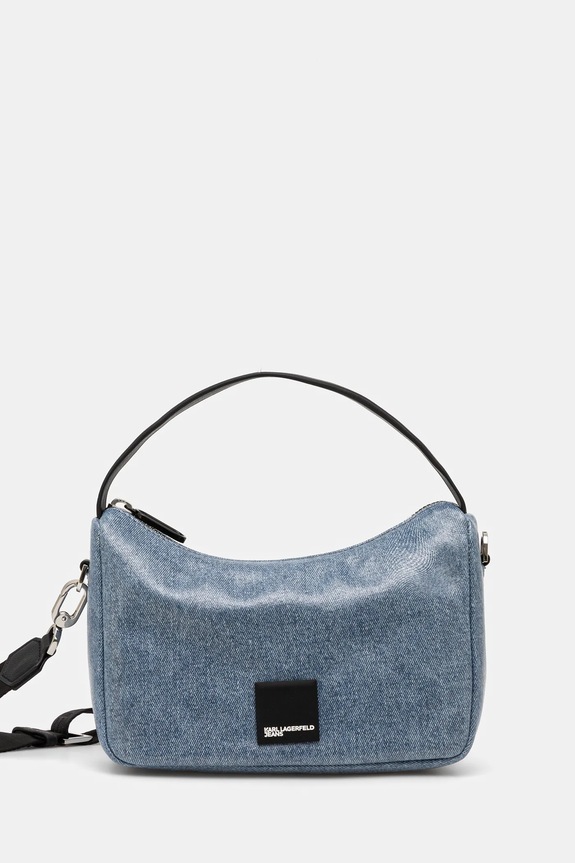 Karl Lagerfeld Jeans torebka nie mieści A4 niebieski A1W30263