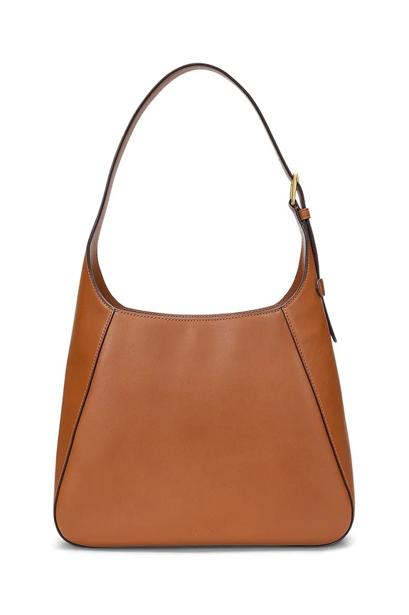 Lauren Ralph Lauren bőr táska 431956790 barna SS26