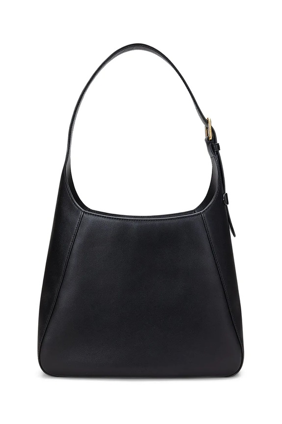 Kožená kabelka Lauren Ralph Lauren 431956790 černá SS26