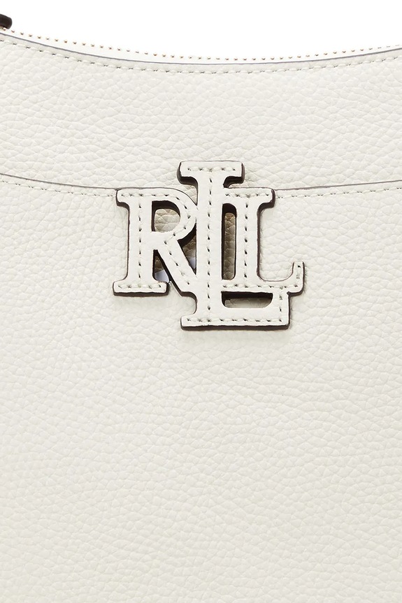 Lauren Ralph Lauren torebka crossbody damska skórzana 431970152 biały