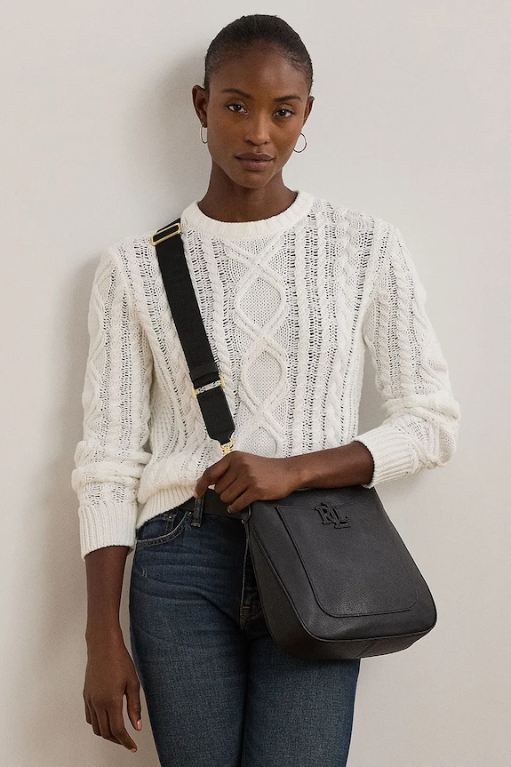 Lauren Ralph Lauren crossbody torba ženska kožna 431970152