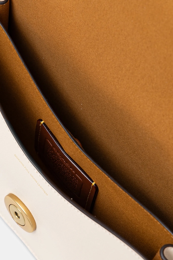 Δερμάτινη τσάντα Coach TABBY CY919 μπεζ