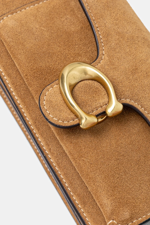 Coach borsa in pelle scamosciata TABBY beige CY929