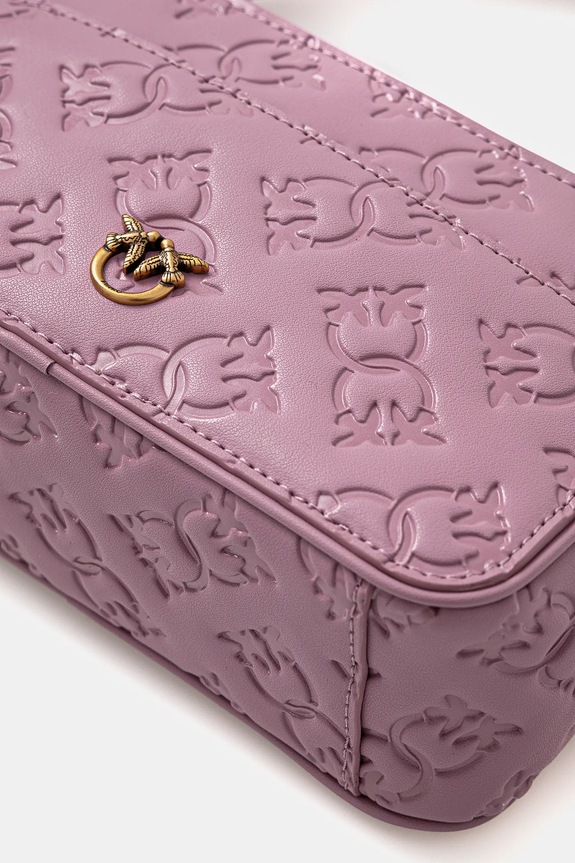 Accessori Pinko borsa a mano in pelle 104292.A1YB rosa
