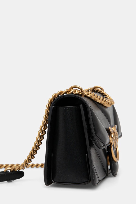 Pinko torebka skórzana 104550.A26Z czarny AW25