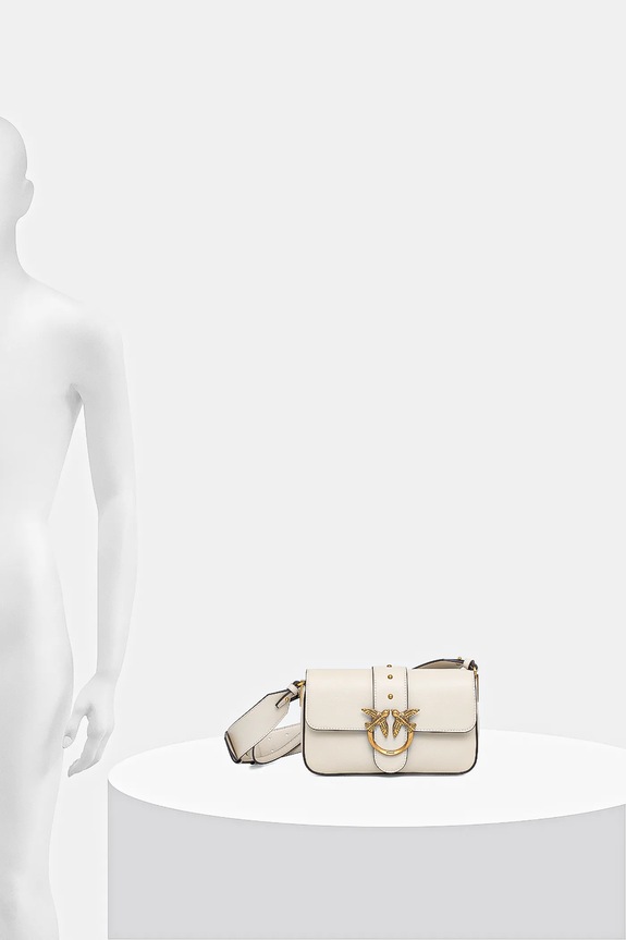 Pinko crossbody kabelka kožená 104340.A0QO