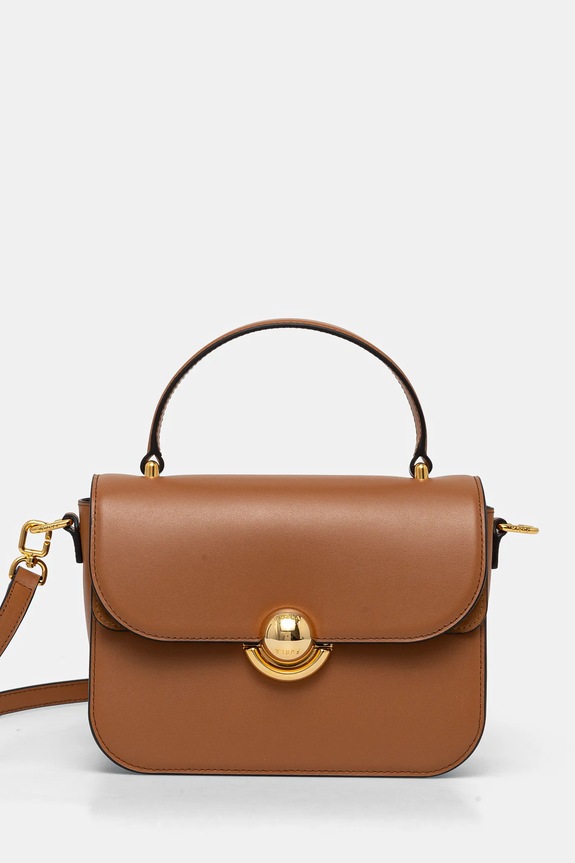 Kožená kabelka Furla přírodní kůže béžová WB01475.BX0428.RY000