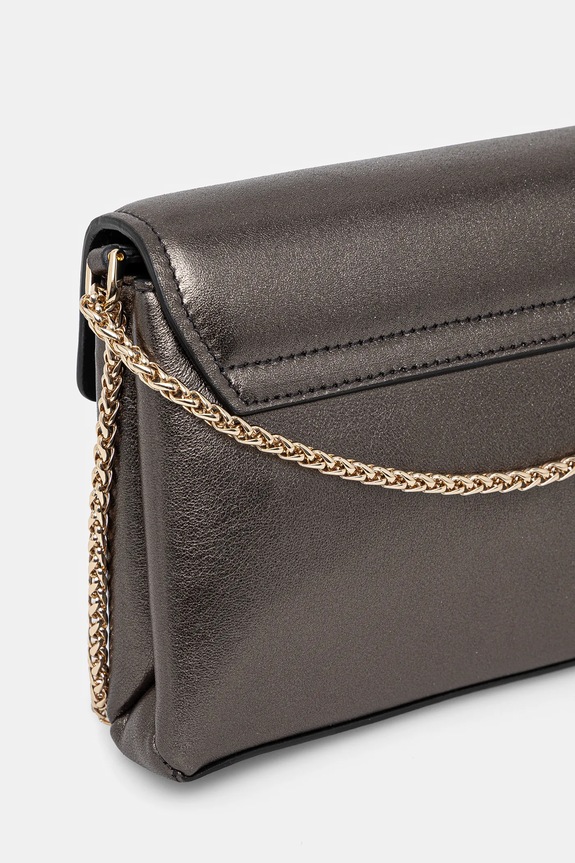 Akcesoria Furla torebka skórzana WB01517.BX3337.DKG00 szary