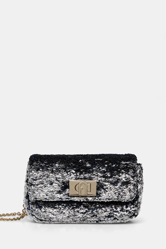 Psaníčko Furla vzorovaný černá WE00687.BX1377.3566S