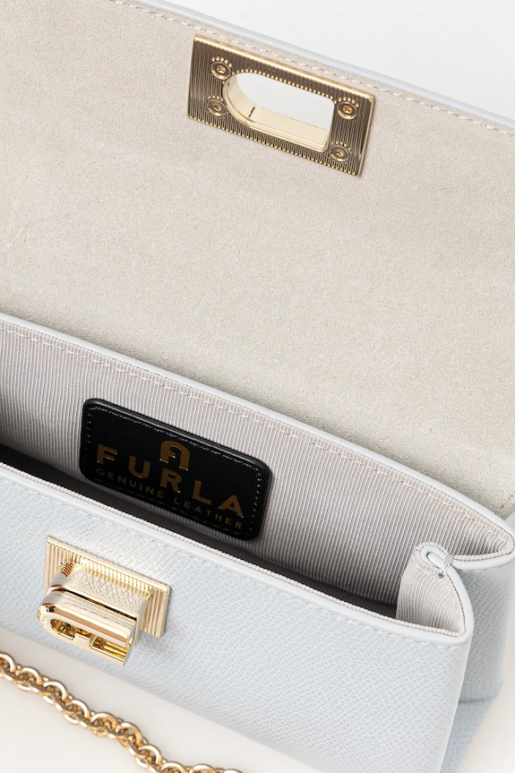 Kožená kabelka Furla modrá WE00423.ARE000.55000