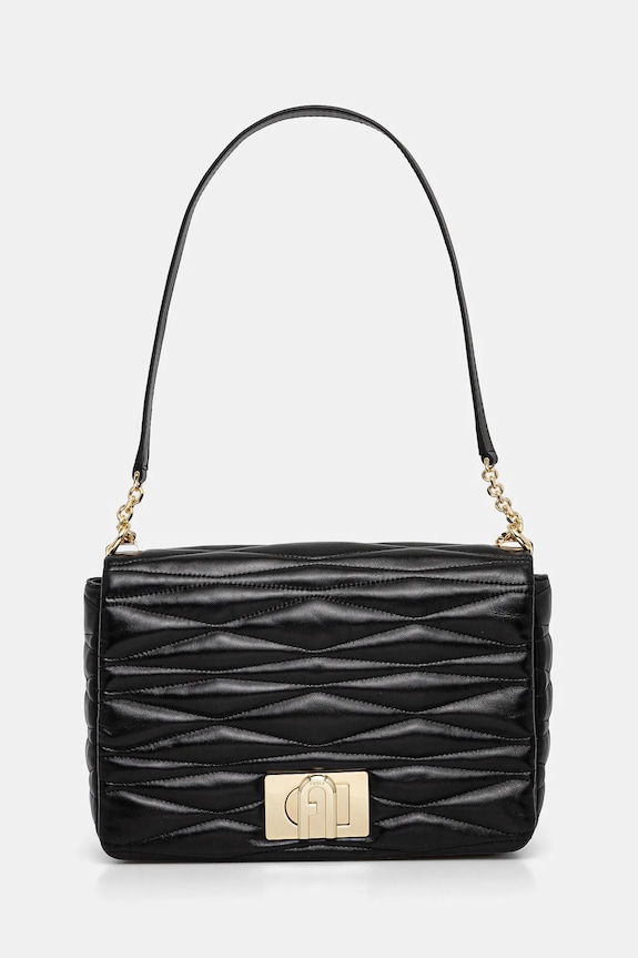Furla torebka skóra licowa czarny WB01672.BX3221.O6000