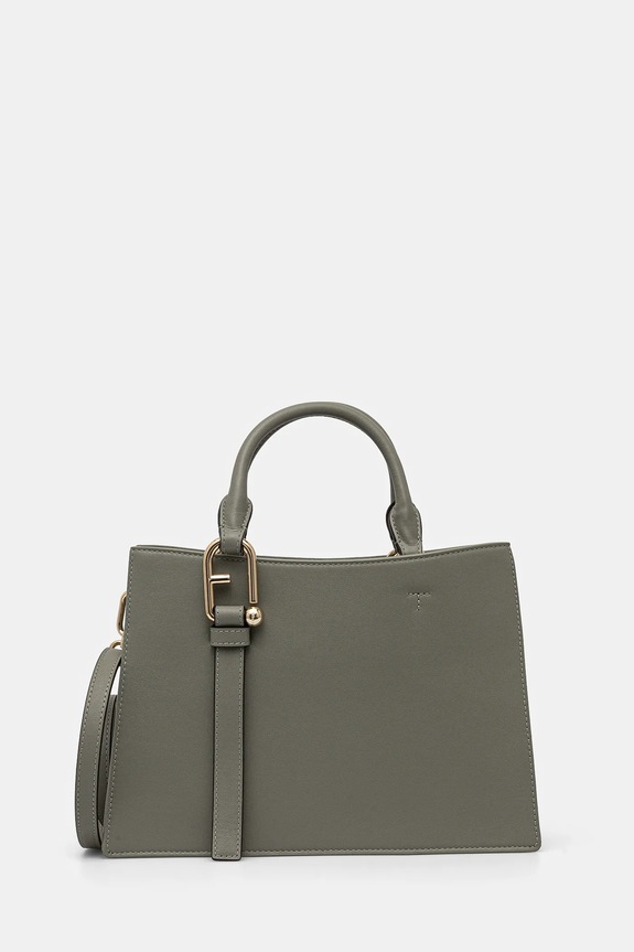 Kožená kabelka Furla přírodní kůže zelená WB01336.BX2045.AG700