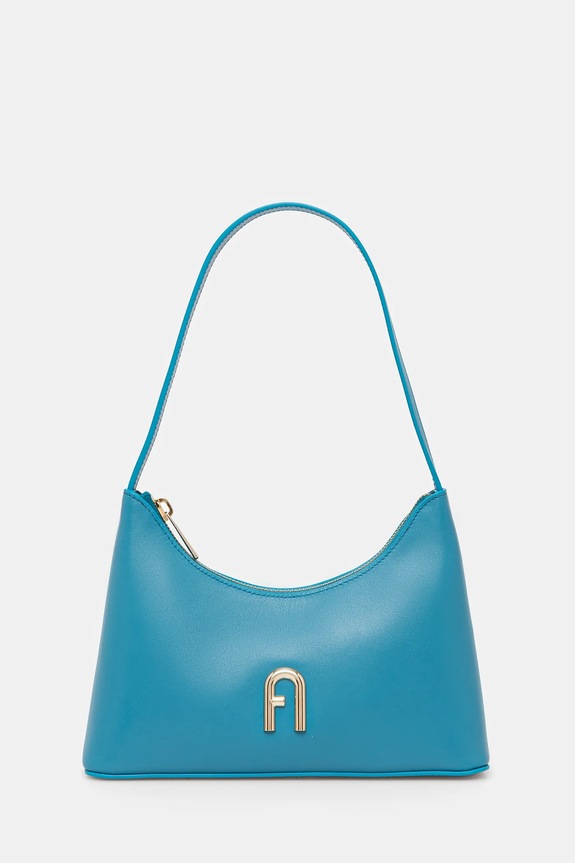 Furla torebka skórzana skóra licowa niebieski WB00863.AX0733.TR400