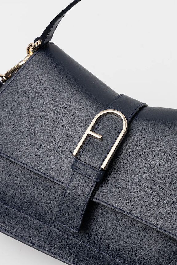 Furla borsa a mano in pelle blu navy WB00996.BX2045.2676S