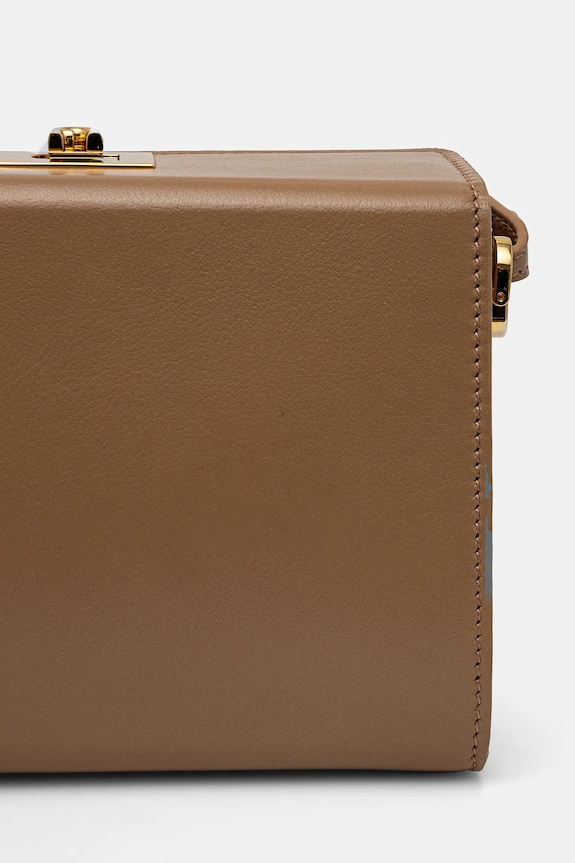 Doplnky Kožená kabelka Furla WB01474.BX3106.YU500 béžová