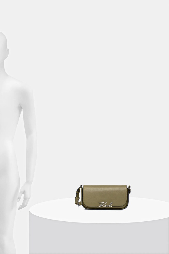 Karl Lagerfeld bőr táska K/SIGNATURE A1W30039