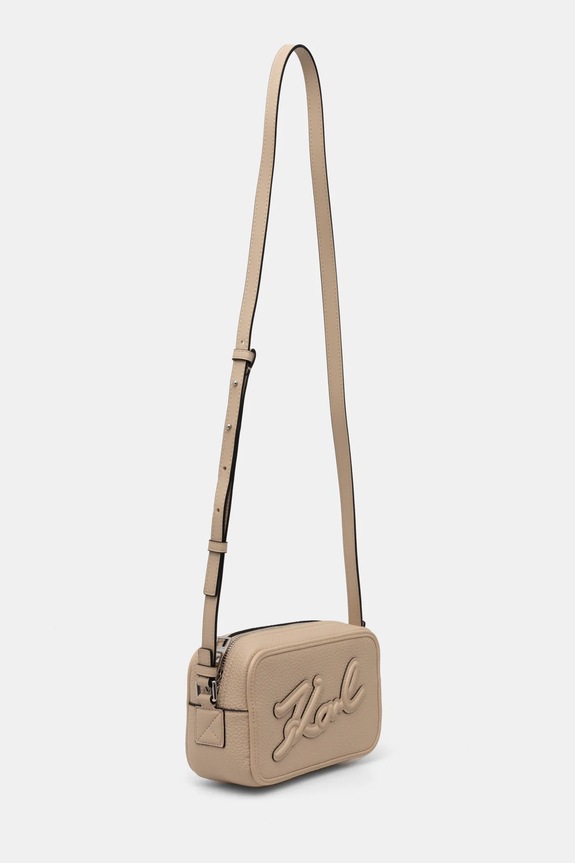 Karl Lagerfeld torebka K/SKUARE A1W30040 beżowy AW25