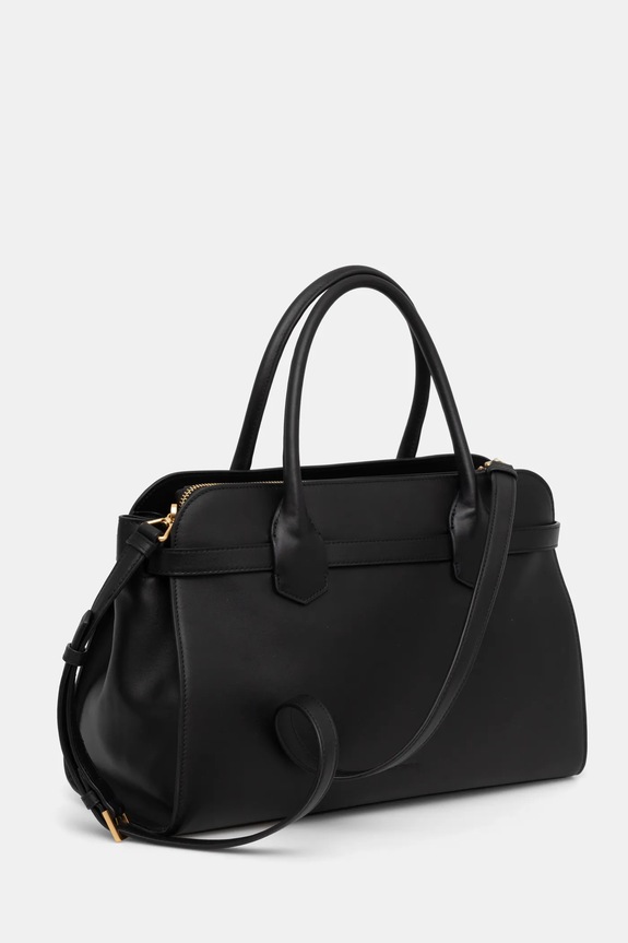 Accesorii Karl Lagerfeld poseta de piele A1W30148 negru