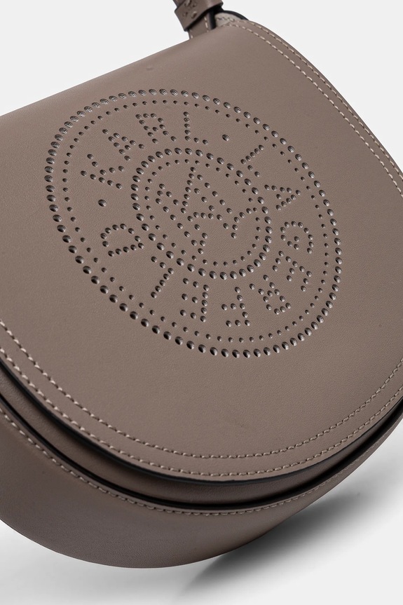 Kožna torba Karl Lagerfeld A1W30212 bež SS25