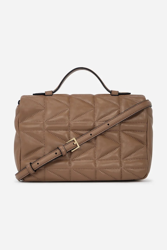 Kabelka Karl Lagerfeld K/KUILT A1W30357 hnedá AA00