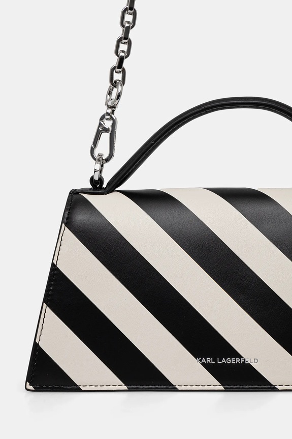Akcesoria Karl Lagerfeld torebka skórzana A1W30392 beżowy