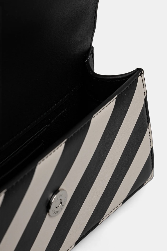 Karl Lagerfeld torebka skórzana A1W30392 beżowy