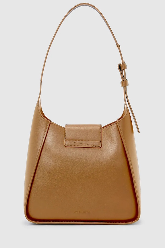 Usnjena torbica Karl Lagerfeld K/SIGNATURE A1W30434 rjava AA00